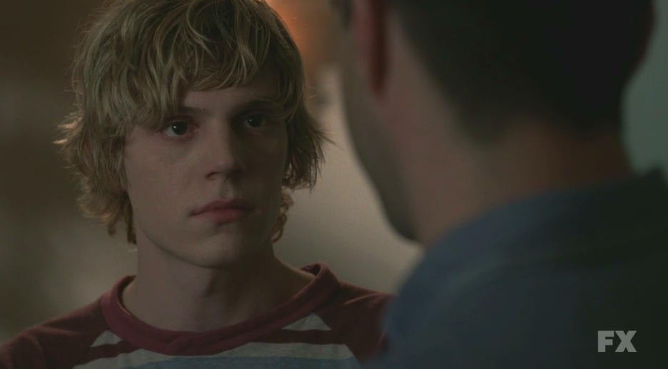 Evan Peters as Tate Langdon on ...